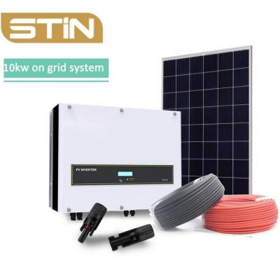 10kw on grid solar system for home use